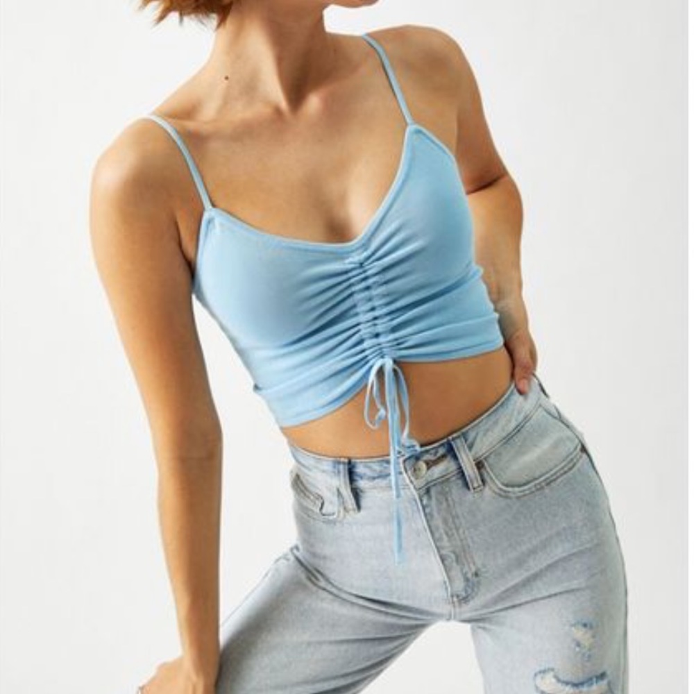 blue tank top from pacsun